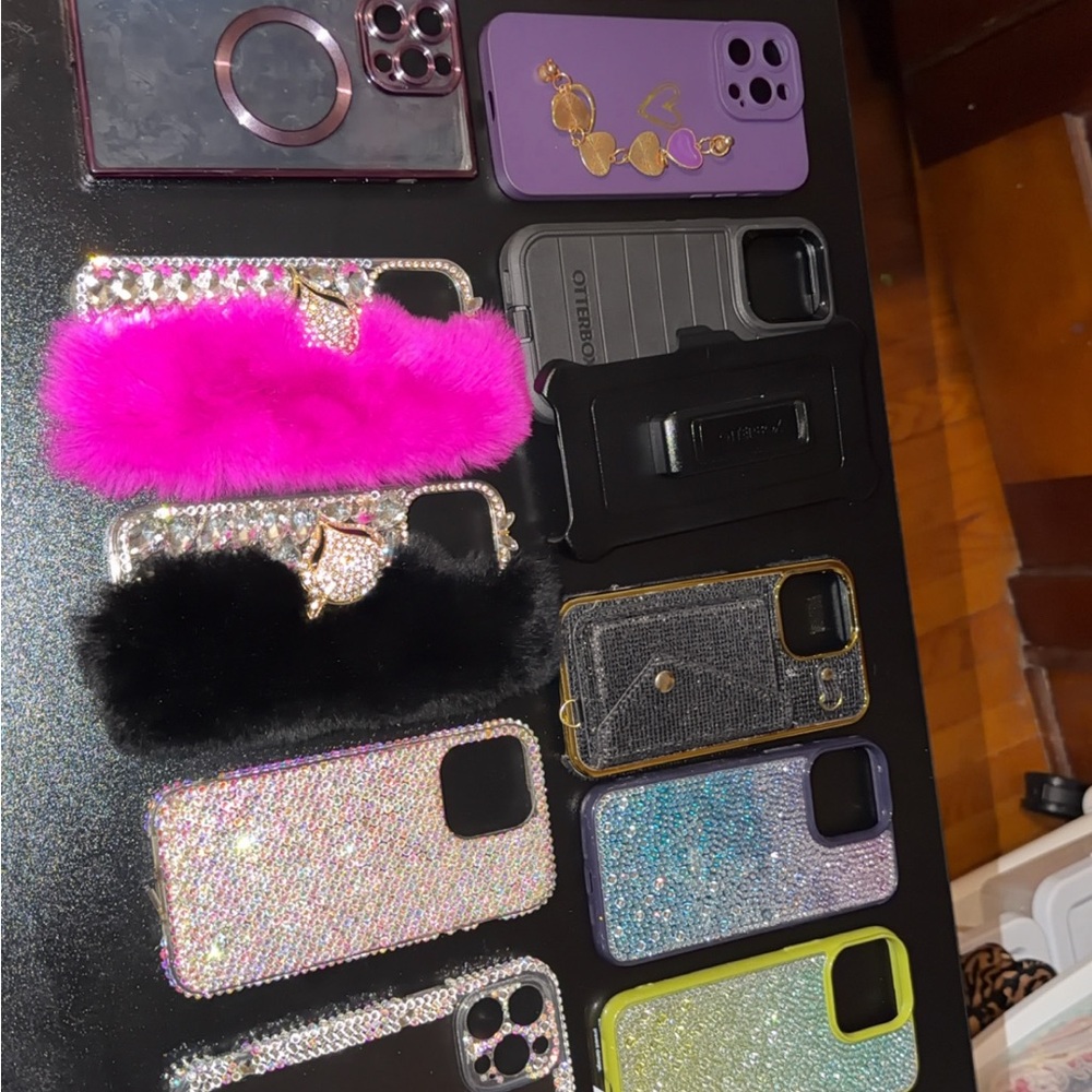 OtterBox Black and Purple Phone Case